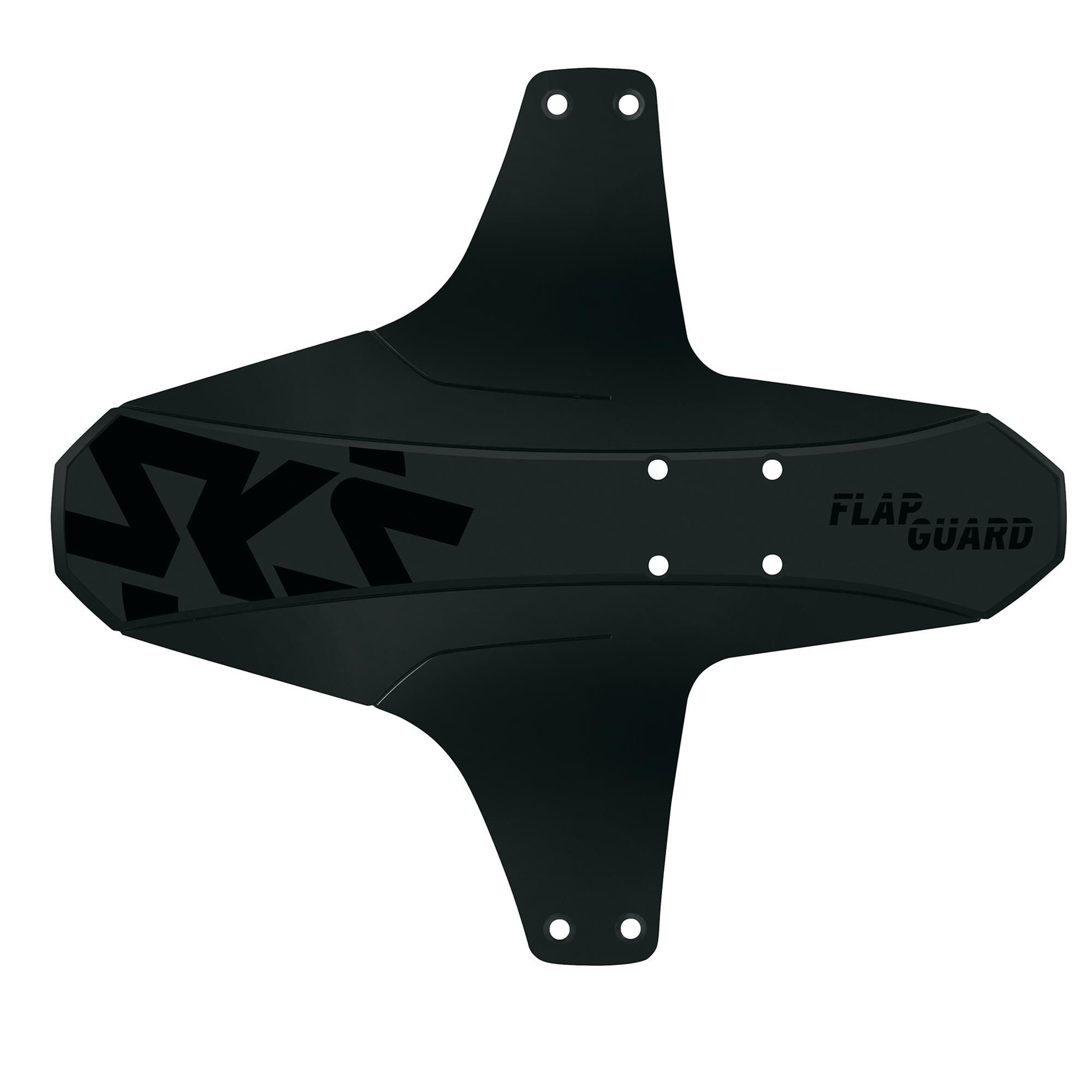 SKS black flap guard mudguard for road bikes, providing splash protection and easy installation for cycling accessories.