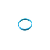 Fox Turcon blue ring seal for forks and suspension, measuring 0.136 W x 1.072 OD x 0.031 TH, component part from Fox suspension systems.