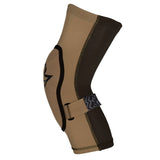 Race Face Indy Knee Guard 2021 MTB protective knee pads with adjustable straps and durable padding for mountain biking.