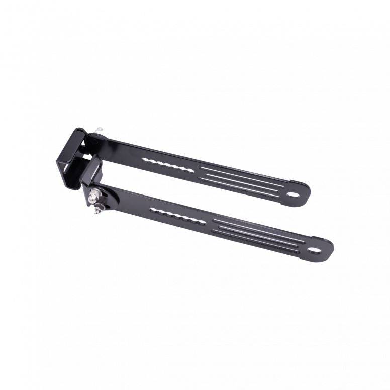 Kids Ride Shotgun M6 Swing Arm with Flange Assembly replacement kit in black for kids' ride-on vehicle accessories.