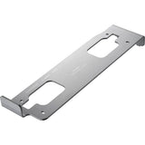 Shimano TL-BME02 battery mount setting tool for BM-E8010 e-bike systems, shown on a workbench with workshop tools.
