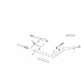 Thule Chariot replacement cycle hitch arm for Cross and Lite models, an accessory for easy bike attachment.