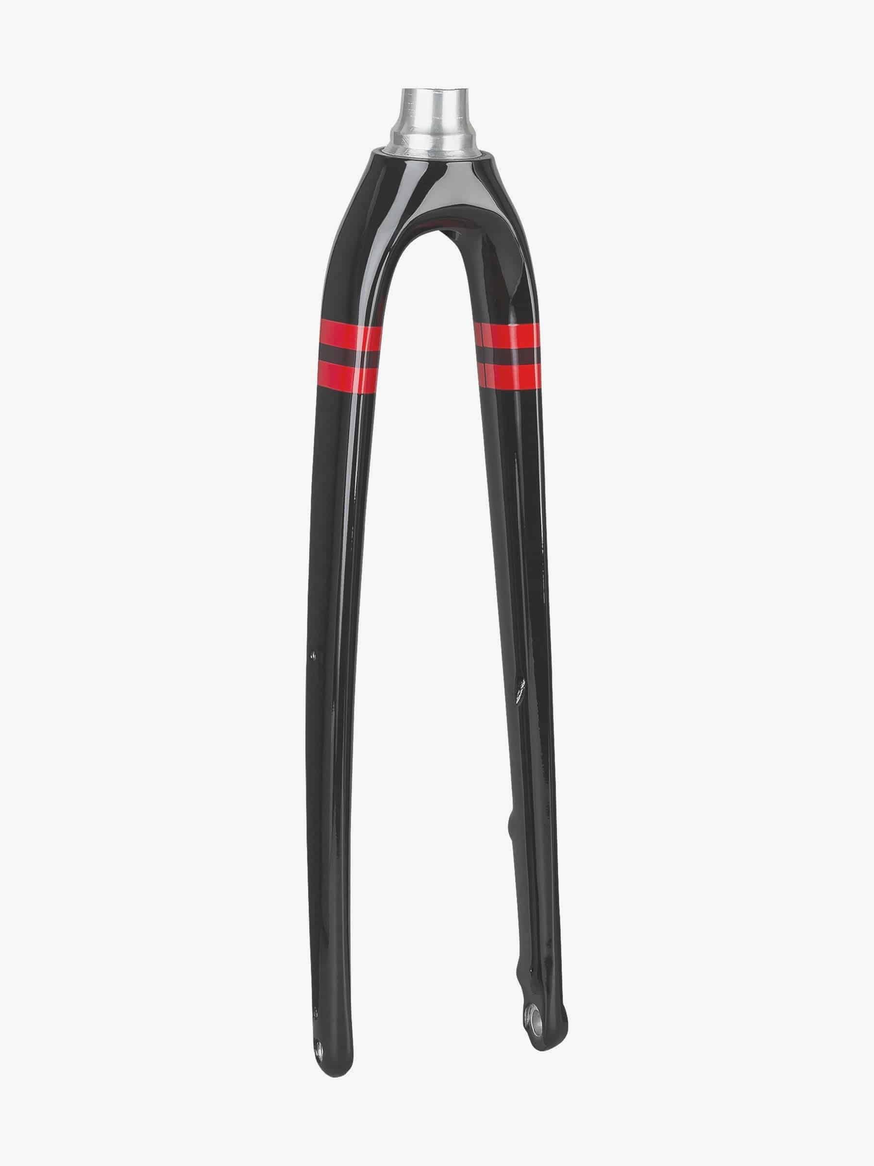 Trek Checkpoint AL 700C gravel bike forks with precise steering and control, showcasing the lightweight component design.
