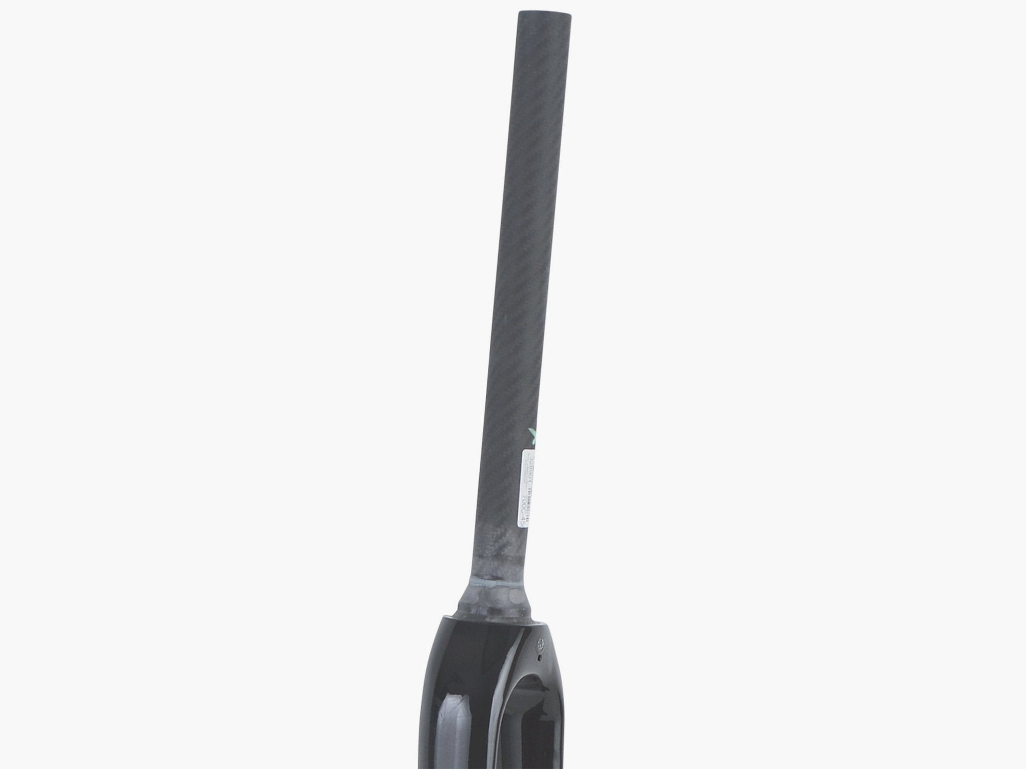 Trek Boone & Crockett black 700c rigid fork with 312mm length and 45mm offset for bicycle components.