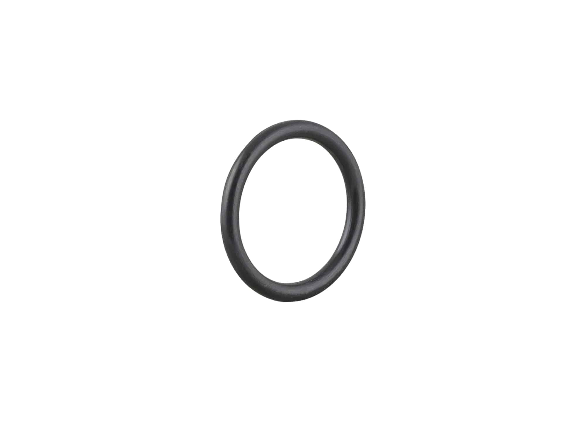 Black Bontrager DT350 road front hub bearing spacer O-ring, 100mm OLD, for bike component replacement.