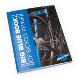 Park Tool BBB-4 Big Blue Book of Bicycle Repair Volume IV workshop guide showing bike repair diagrams and tools.