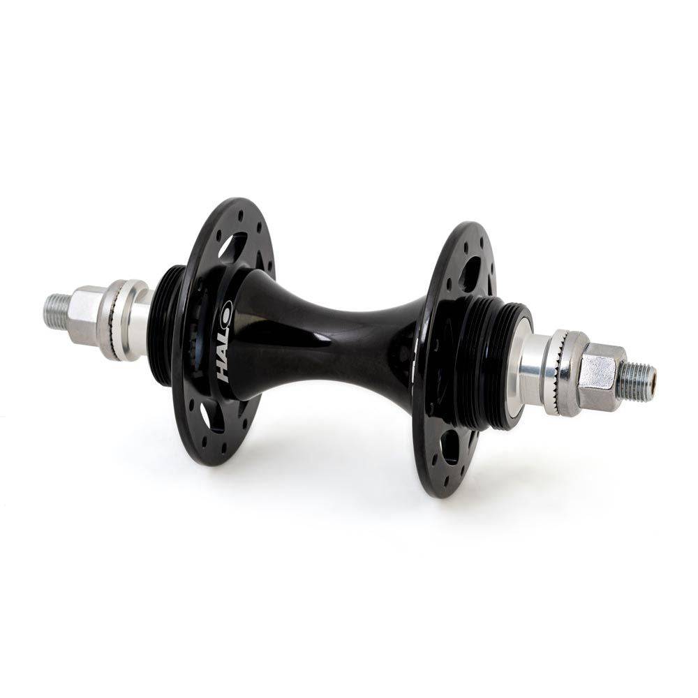Halo Hubs - Rear Track Rear - Forged/CNC alloy. Sealed bearing, Double Fixed Thread,