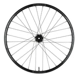 Race Face Turbine R 35mm alloy MTB wheels with Vault hub and tubeless-ready design, shown with close-up of wheel and hub components.