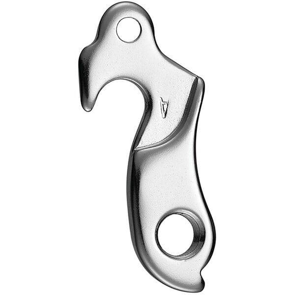 Durable M Part gear hanger for bicycles, showcasing the component with a focus on its design and compatibility with various bike brands.