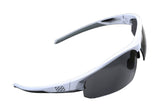 BBB Impress Sports Glasses BSG-58 with orange frame, featuring interchangeable lenses and UV protection for active outdoor use.