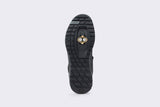 Crank Brothers Malllet E BOA MTB shoes showing black design, Boa dial closure, stiff shank, and clipless pedal compatibility.