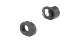 Trek 2022 Top Fuel 29 lower shock nut and washer kit for suspension maintenance, showing metal components on a white background.