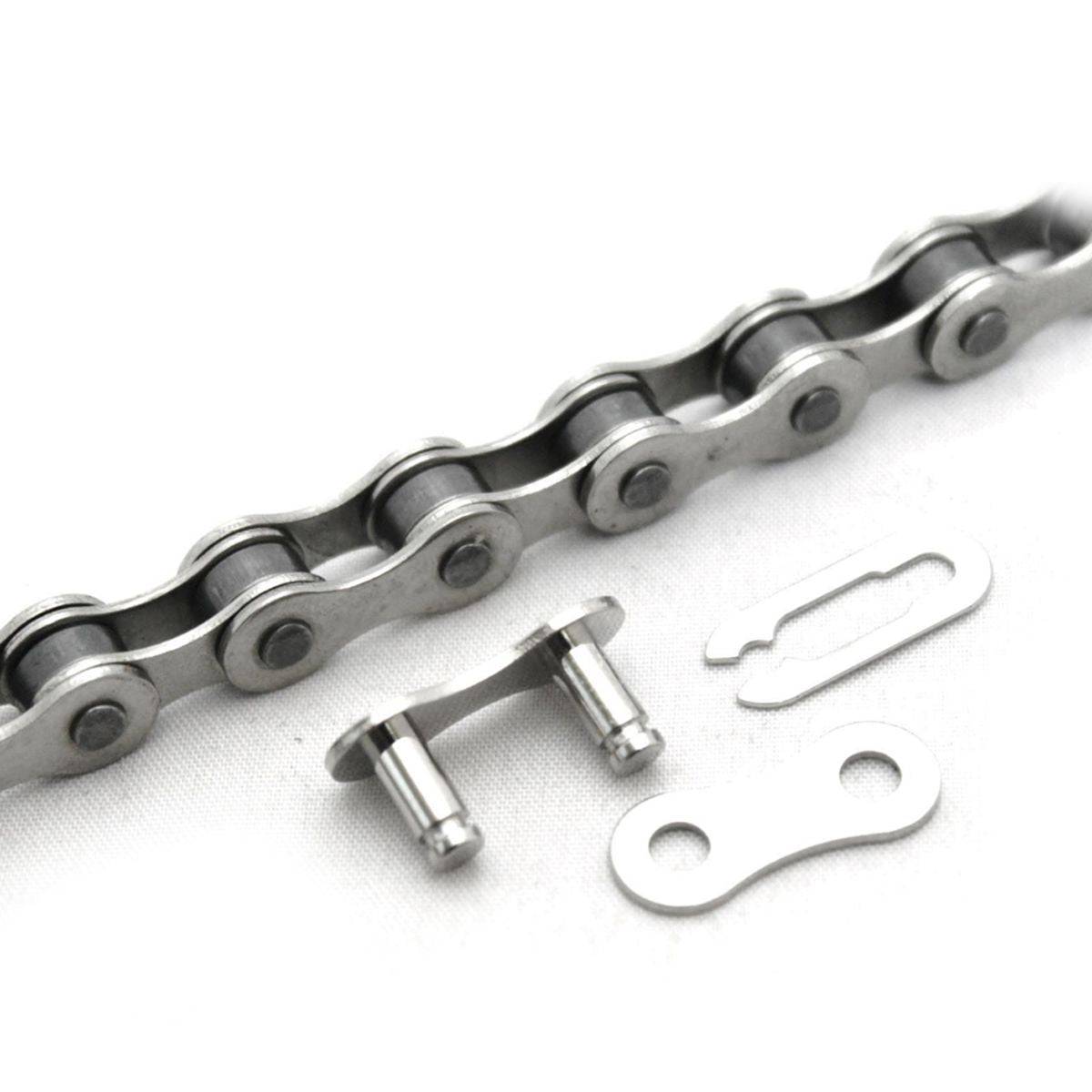 Clarks Single Speed Anti-Rust Chain 1/2x1/8 x112 Links Spring Clip Inc.: SINGLE SPEED | Swinnerton Cycles