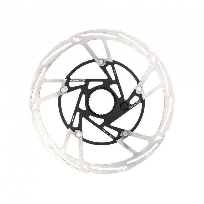 Jagwire Pro LR2-E Centerlock disc brake rotor with integrated E-bike sensor magnet, bicycle component for enhanced braking performance