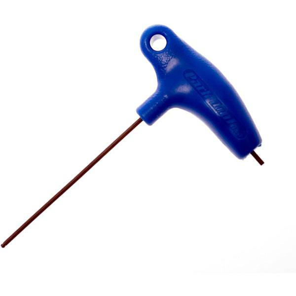 Park Tool PH-25 P-handled 2.5mm hex wrench with ergonomic grip and Balldriver for precise bike repairs and workshop tasks.