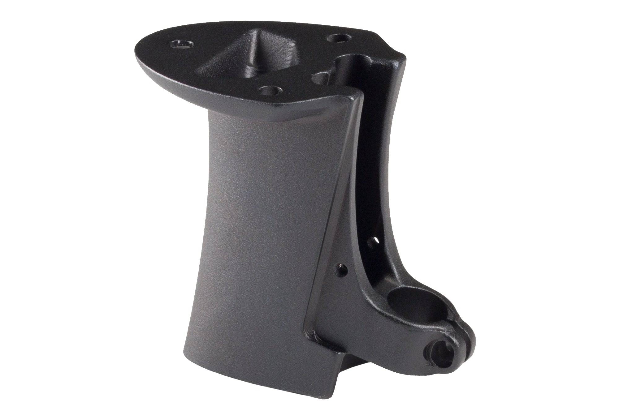 Bontrager Speed Concept bike stem with 80° angle and 67mm length, designed for performance road bikes, shown from front angle.