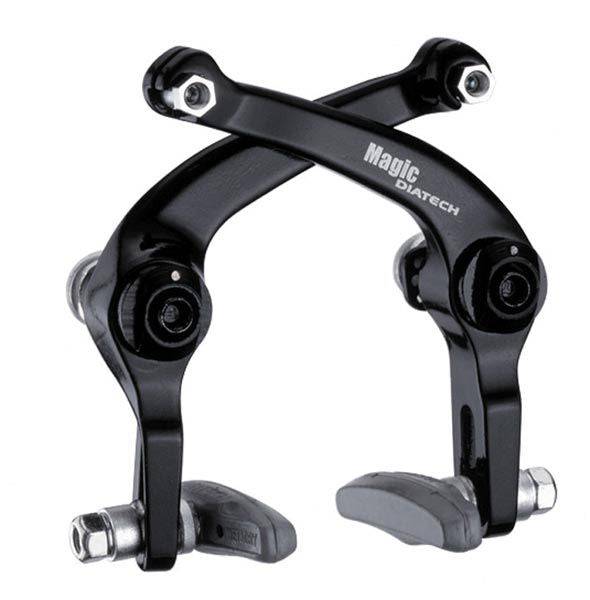 Dia-Compe Magic AD-997 universal bike brakes with V-type soft pads and dual spring adjustment for reliable stopping.