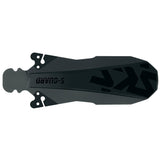 Black SKS S-Guard rear mudguard attached to a road bike, lightweight and durable bike fender for hybrid and road bikes.