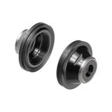 DT Swiss front wheel conversion kit for 100x9mm axle to fit 17mm axles on 180 hubs, showing detailed component parts.