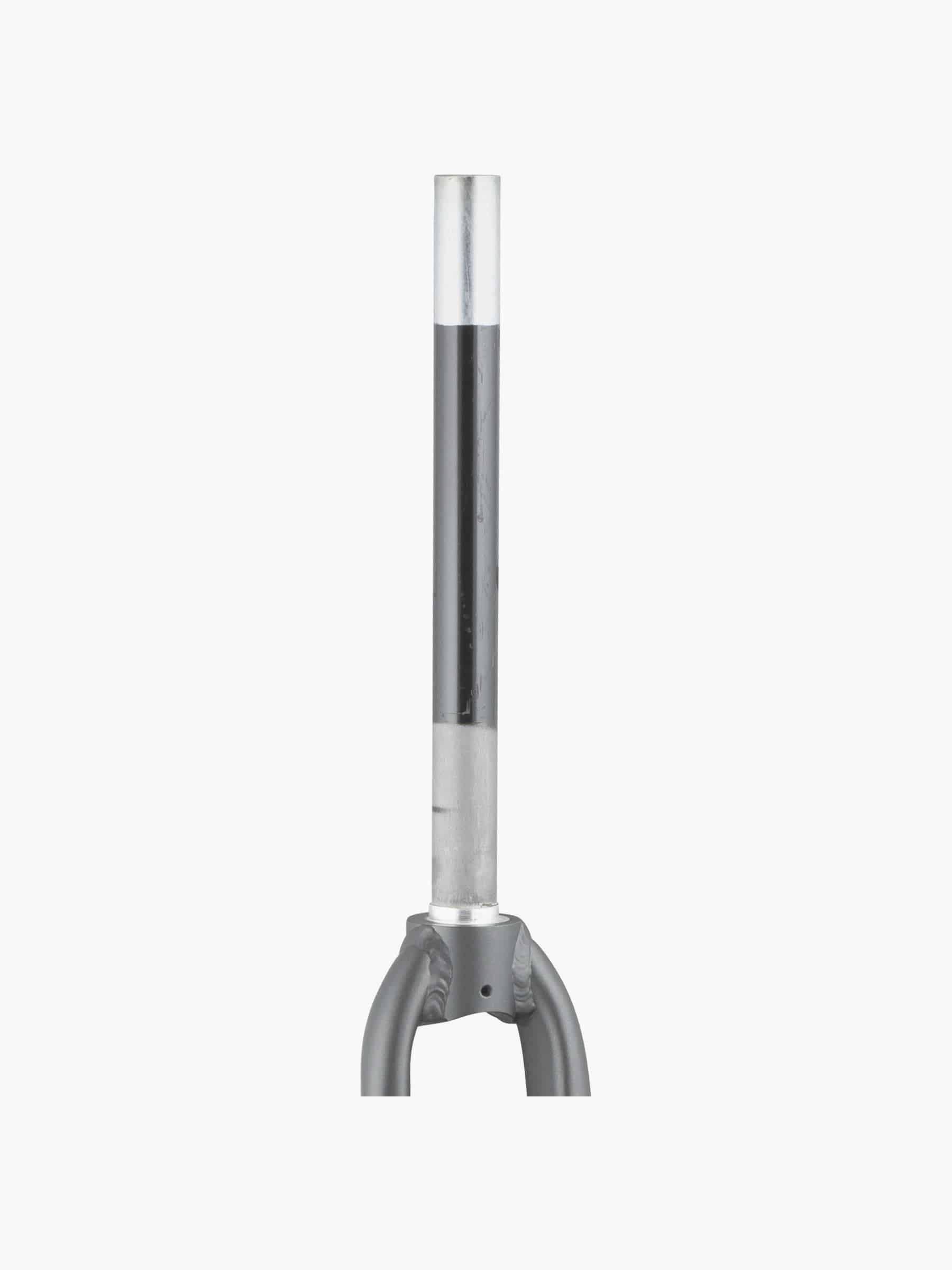 Trek FX 2 black 700c disc brake rigid fork with 287mm length and 50mm offset, component for bike upgrades