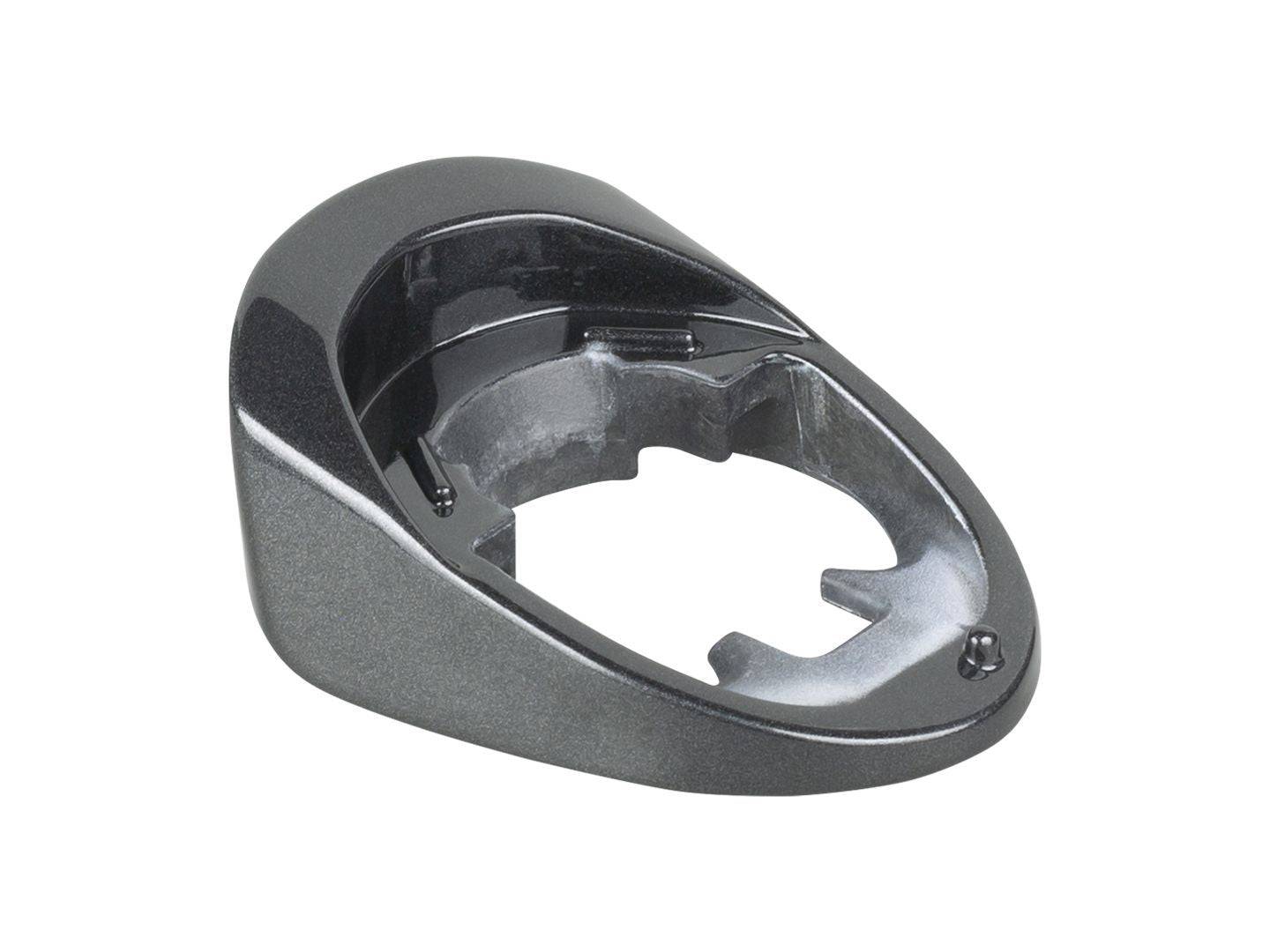 Trek Madone SL6 IsoSpeed Dnister Black headset cover for bike components, protecting the headset area.