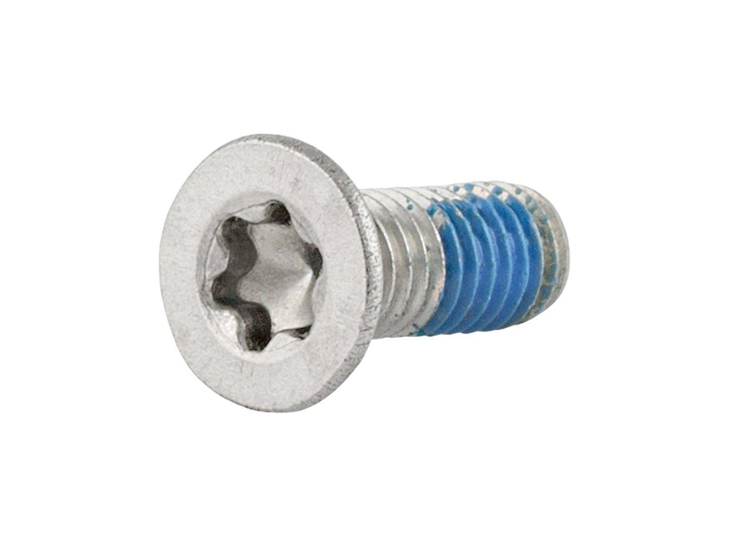 Silver Trek M3x0.5 countersunk flat head cap screws, M3 x 8mm fasteners, designed for precise component assembly.