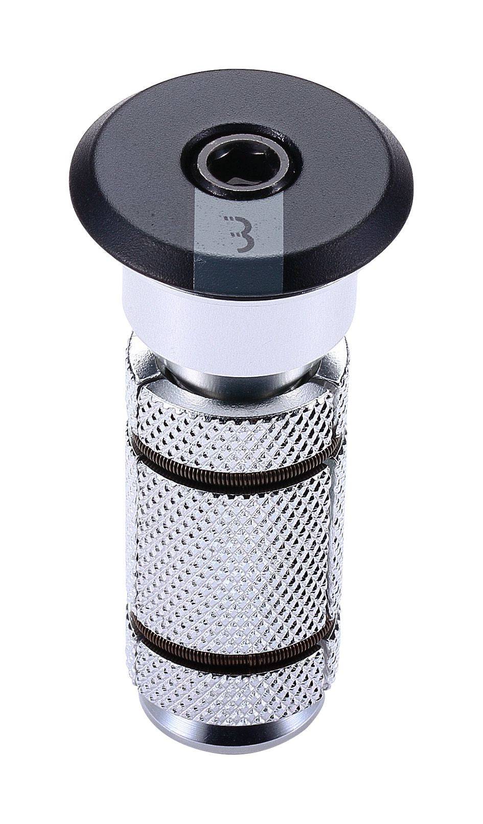 BBB BAP-03 PowerHead 1.1/8 inch matte black headset compressor for carbon and aluminum forks, bicycle accessories.