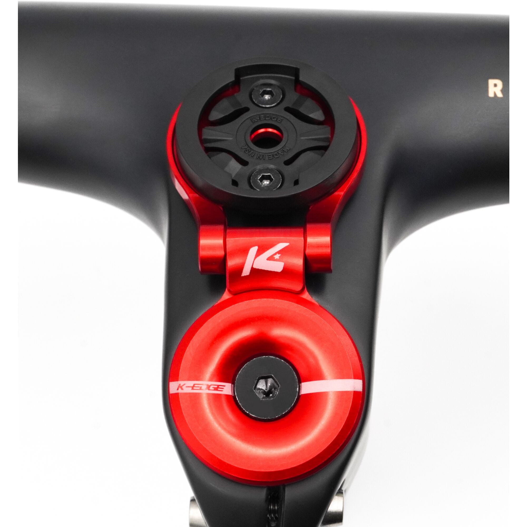 K-Edge Garmin Race Stem Mount, with Top Cap, Adjustable