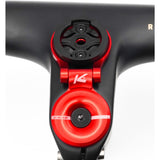 K-Edge Garmin Race Stem Mount, with Top Cap, Adjustable