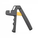 Jagwire Elite hydraulic hose cutter with black handle and replaceable blades, designed for workshop use, shown in the image.