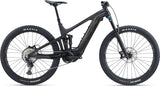 Giant Trance X Advanced E+ 2 electric mountain bike with suspension and 25km/h SyncDrive Pro motor, black frame, ready for trail riding