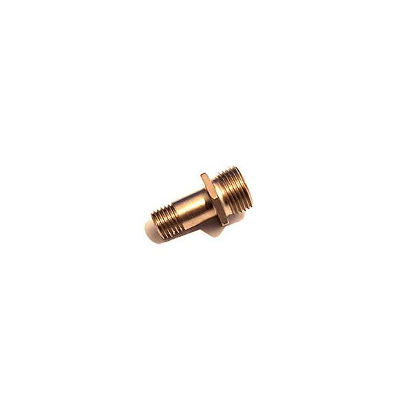 Fox Float X rear shock piston post spare component for suspension maintenance, showing the piston and small accessories.