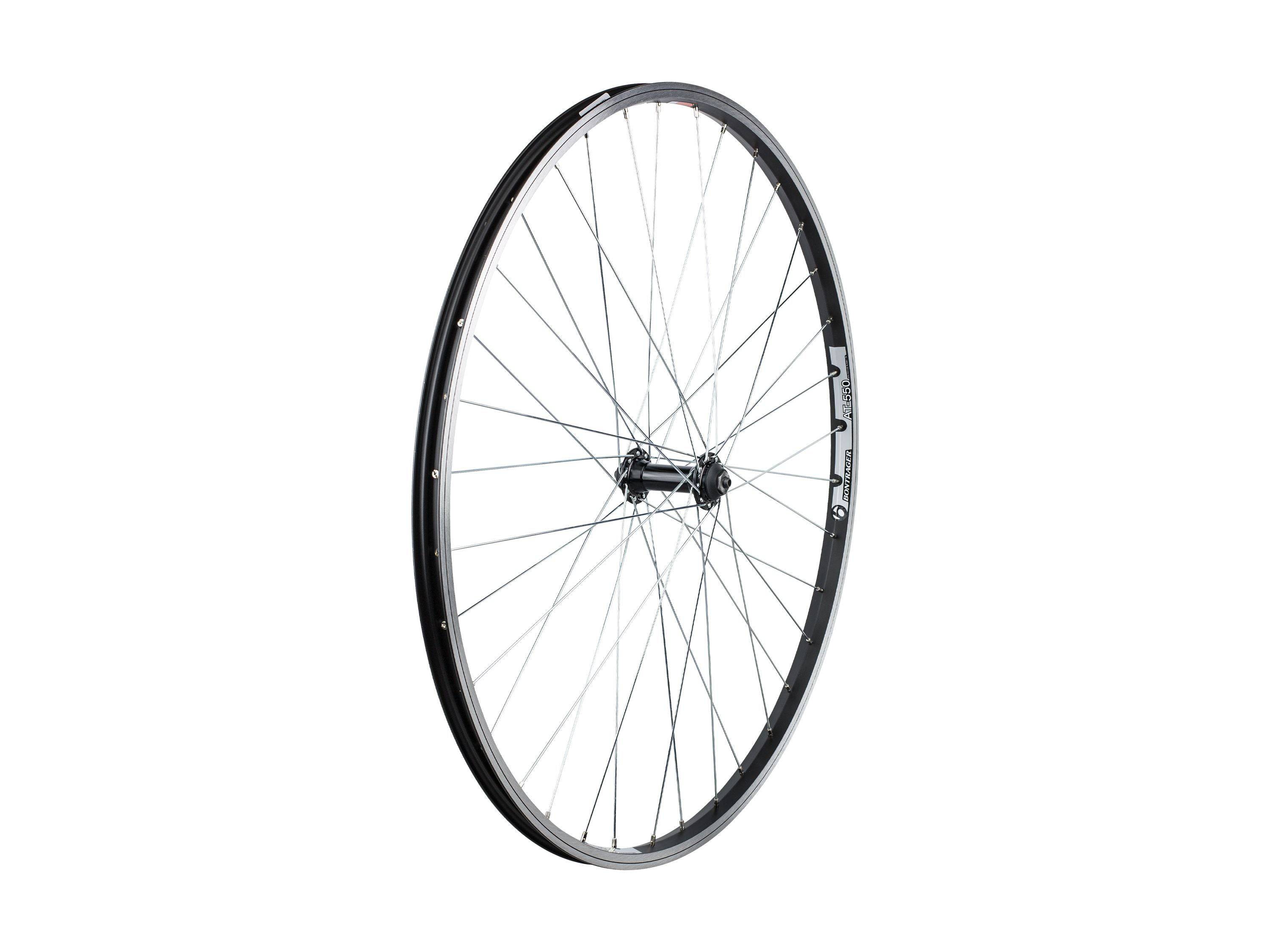 Bontrager AT-550/FM-21 700C 36H road bike wheel with durable rim, component replacement for road cycling bikes