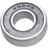 M Part Bicycle Cartridge Bearing 698 2RS, 8x19x6mm, ABEC-3, durable component for bike maintenance and performance.