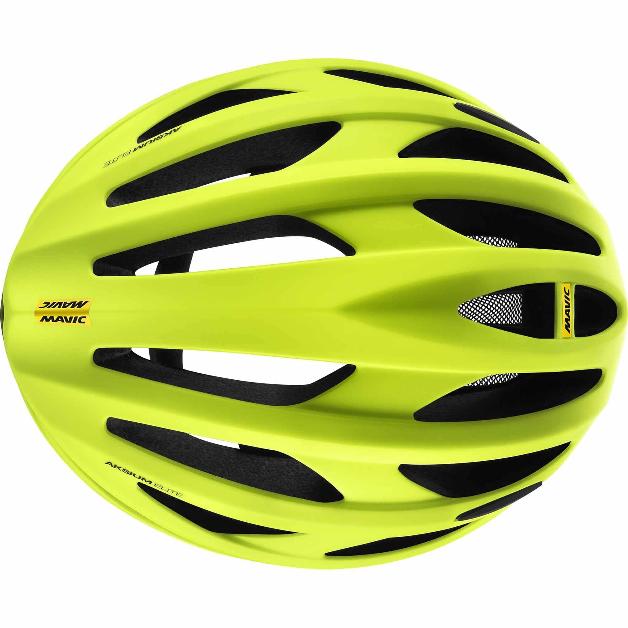 Mavic Aksium Elite Yellow Helmet | Swinnerton Cycles