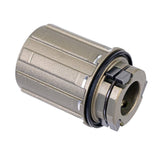 Halo WL rear hub freehub replacement for 11-speed road cycling, showing the silver freehub body on a black hub component.