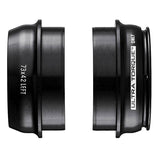 Campagnolo IC19-UT73 Ultra-Torque Press Fit 73x42 bottom bracket cups for bike components, shown in the image.