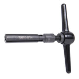 UNIOR Hub Genie tool for removing hub end caps, featuring 12mm, 15mm, and 20mm axles, workshop bike maintenance tool.