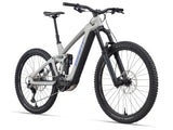Giant Reign Advanced E+ 2 2026 e-mountain bike with SyncDrive Pro 3 motor, black frame, and rugged mountain bike tires.