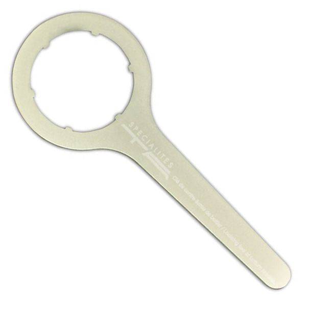 Specialites TA Axix bottom bracket lockring tool for workshop use, featuring durable metal construction and precise fit.
