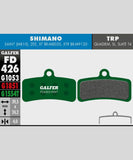 Galfer Pro bike disc brake pads for downhill and enduro bikes, high-performance braking components for mountain biking.