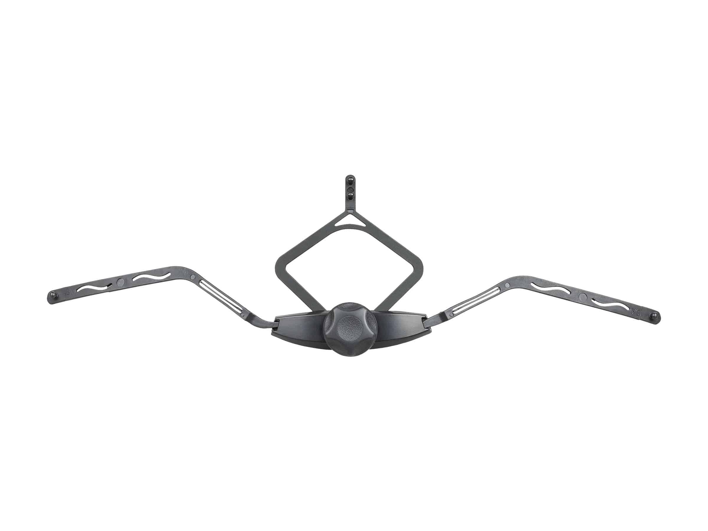 Bontrager Dialled Fit System black kids bike helmet adjustment accessory showing the helmet fit dial and straps.