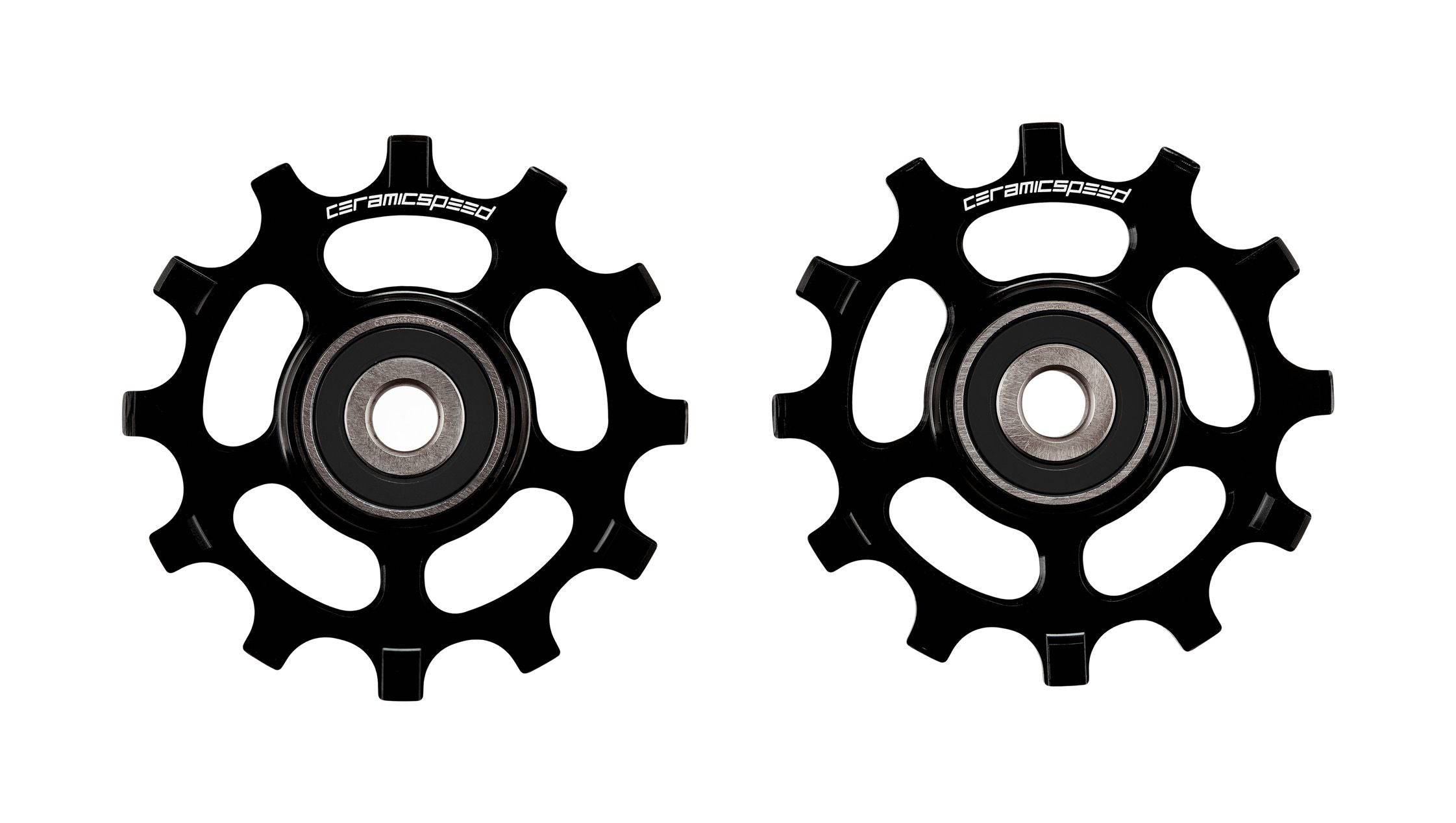 CeramicSpeed SRAM 12s AXS Road Coated Pulley Wheel (Black) | Swinnerton Cycles