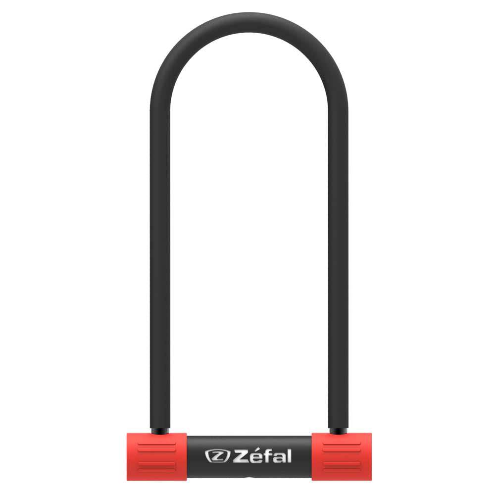 Zefal K-Traz U13 large U-lock with double locking system and mounting kit, designed for bicycle security and accessories.