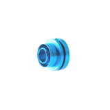 Fox Fork LSC FIT4 remote bearing cable pulley for suspension lockout systems, showcasing the durable component with cable routing details