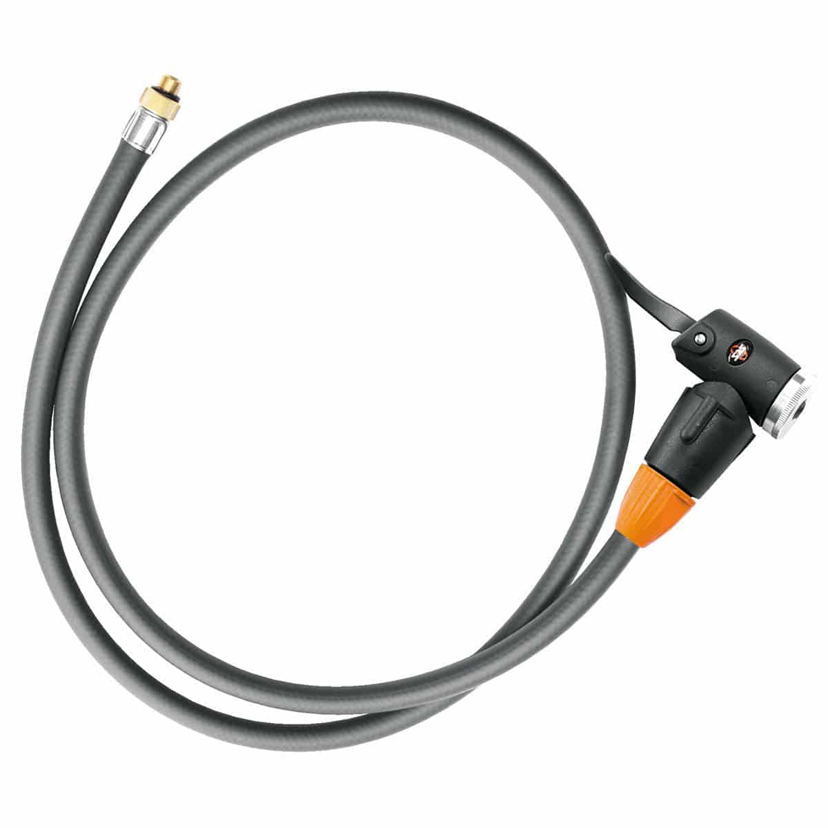 SKS hose connection with durable E.V.A. head, designed for Rennkompressor pump accessories, featuring secure fitting and high-quality materials.