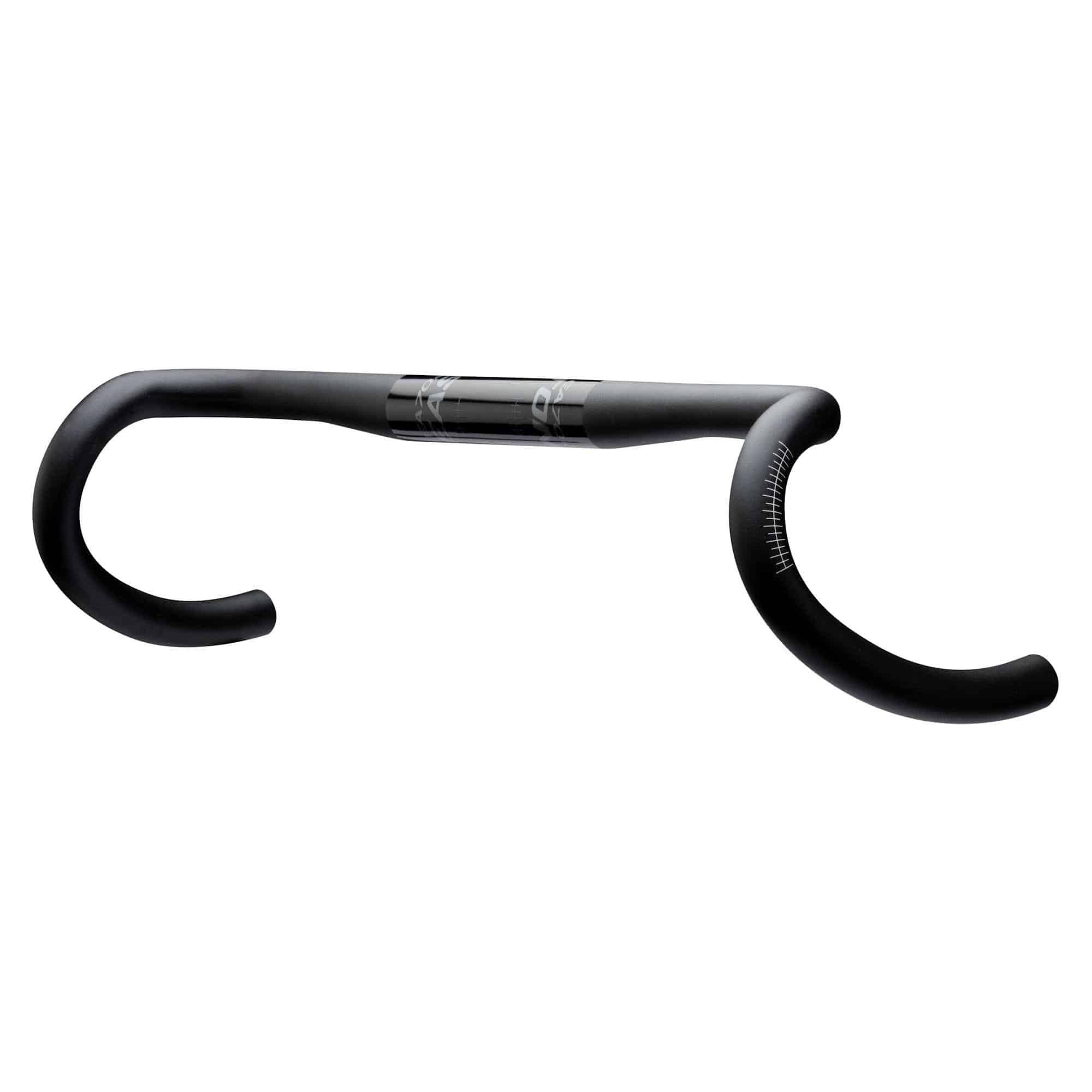 Easton EA70 AX 31.8mm flared road and gravel handlebar with ergonomic design for control and comfort.
