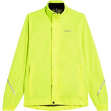 Madison Protec men's 2-layer waterproof cycling jacket with reflective details, shown on a hanger or model.