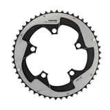 SRAM Chain Ring Road Force22 X-Glide R 50T Yaw 11 Speed S3 HiddenBolt/Non Hidden Bolt 110 Alum 5mm Blast Black BB30 or GXP (50-34): BLACK 11SPD 50T | Swinnerton Cycles