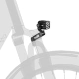 Knog Blinder Light E-X Small GoPro Mount accessory for E 900 and E 1300 bike lights, designed for secure GoPro camera attachment.